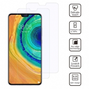 Huawei Mate 30 - Pack de 2 films en verre trempé