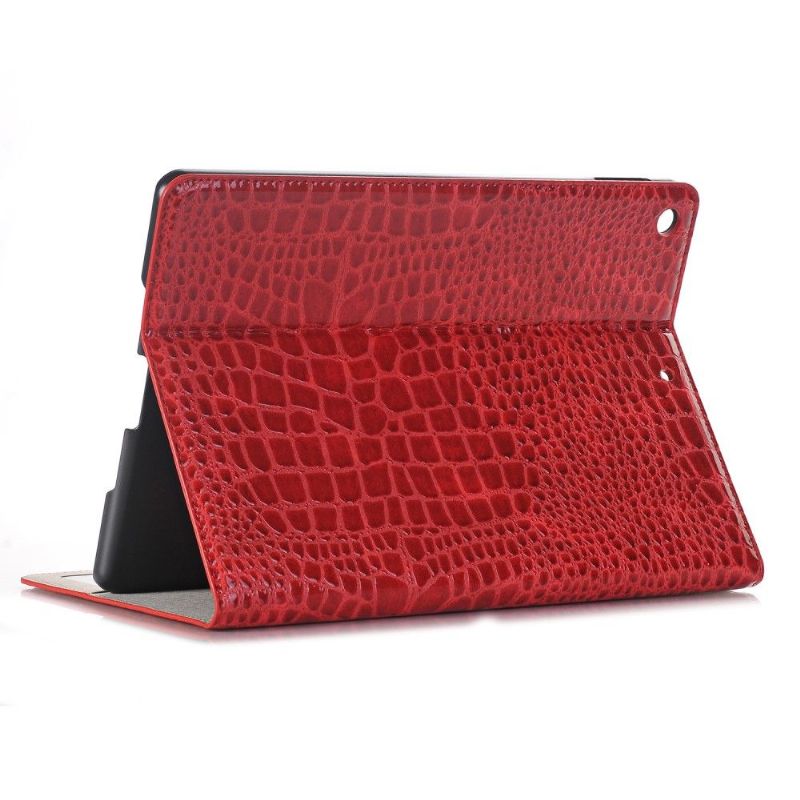 iPad 10.2 - Housse effet croco simili cuir