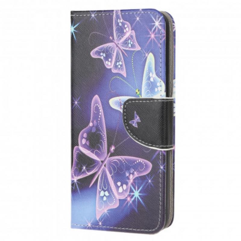 Housse Moto G50 Butterflies