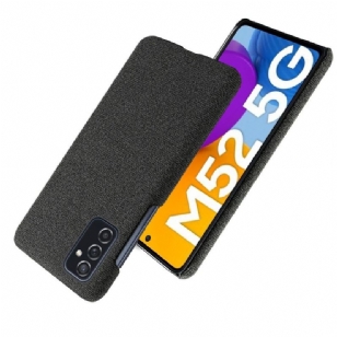 Coque Samsung Galaxy M52 5G revêtement tissu