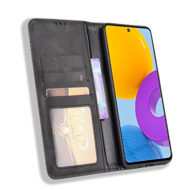 Étui Samsung Galaxy M52 5G Le Cirénius Style Cuir