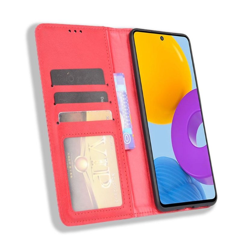 Étui Samsung Galaxy M52 5G Le Cirénius Style Cuir