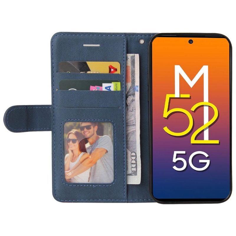 Housse Samsung Galaxy M52 5G Bicolore artistique