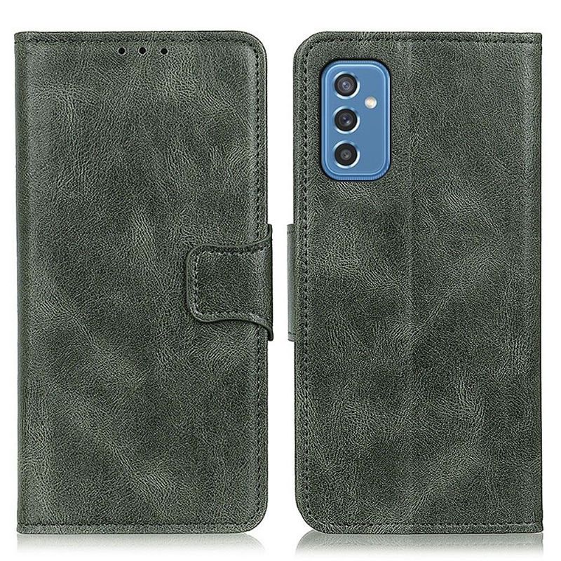 Housse Samsung Galaxy M52 5G Folio Simili Cuir Fonction Support