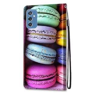 Housse Samsung Galaxy M52 5G Macarons