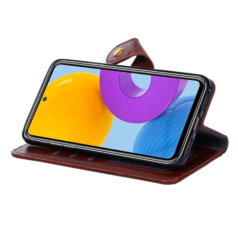 Housse Samsung Galaxy M52 5G Porte-monnaie simili cuir