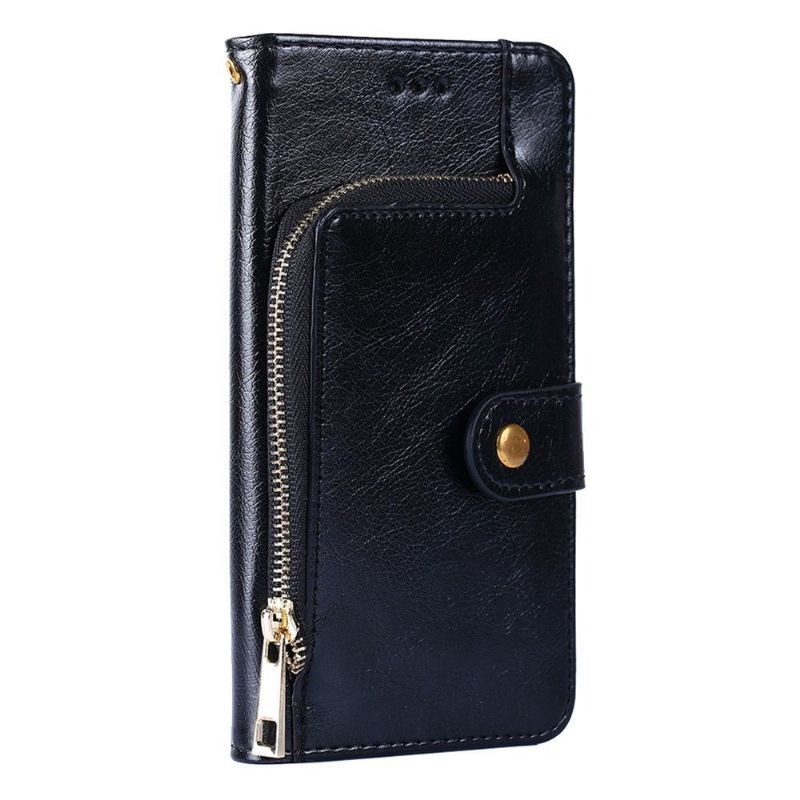 Housse Samsung Galaxy M52 5G Porte-monnaie simili cuir