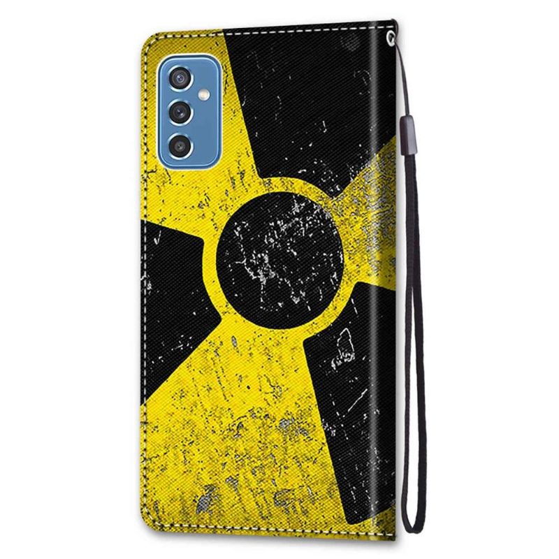 Housse Samsung Galaxy M52 5G Symbole Radioactif