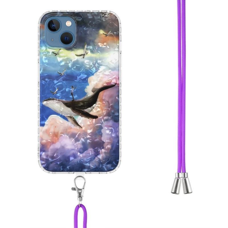 Coque iPhone 14 Baleine Stylée