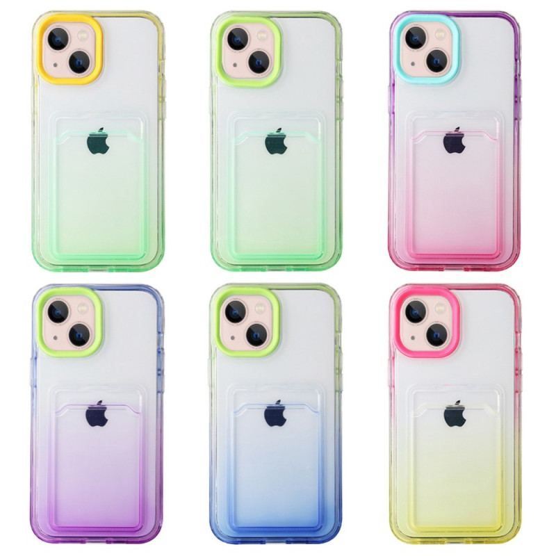 Coque iPhone 14 Gradient Porte-Carte