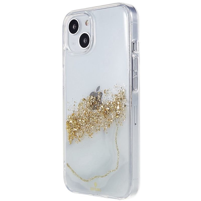 Coque iPhone 14 Paillettes Art