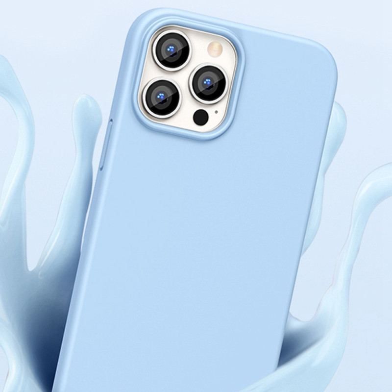 Coque iPhone 14 Silicone Luxe