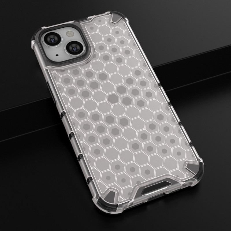 Coque iPhone 14 Style Nid d'Abeille