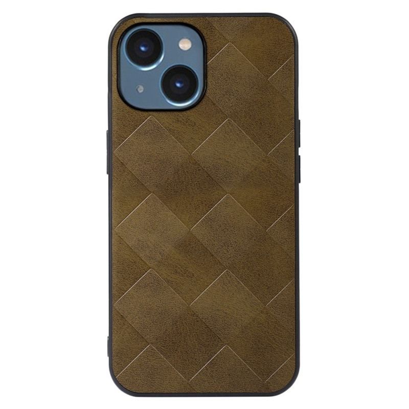 Coque iPhone 14 Texture Tissée