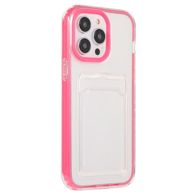 Coque iPhone 14 Transparente Porte-Carte