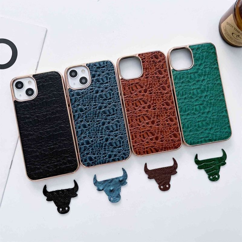 Coque iPhone 14 Véritable Cuir