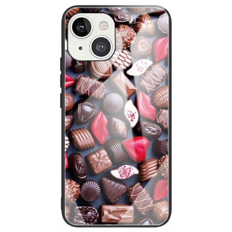 Coque iPhone 14 Verre Trempé Chocolats