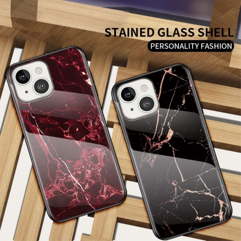 Coque iPhone 14 Verre Trempé Marbre