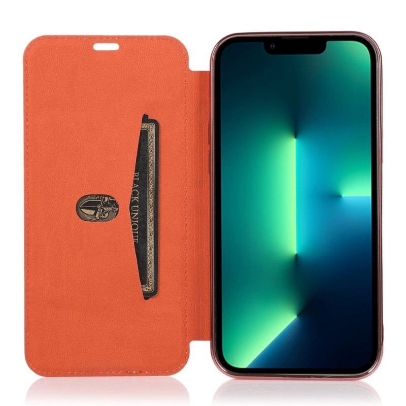 Flip Cover iPhone 14 Simili Cuir Porte-Carte