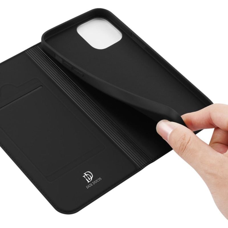 Flip Cover iPhone 14 Skin Pro DUX DUCIS