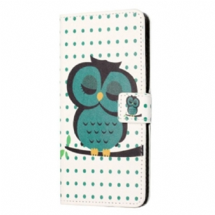 Housse iPhone 14 Hibou Endormi