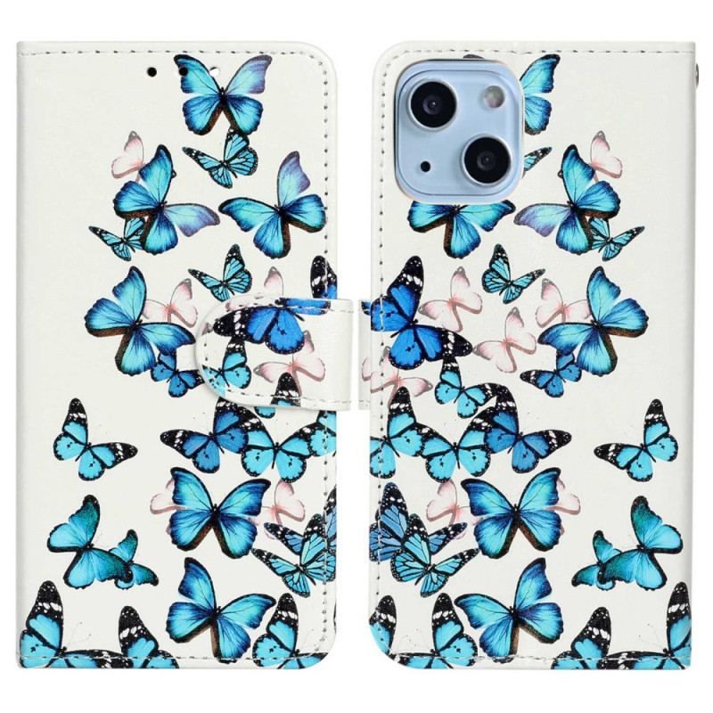 Housse iPhone 14 Papillons en Vol