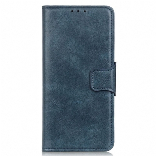 Housse iPhone 14 Style Cuir Fermoir Réversible