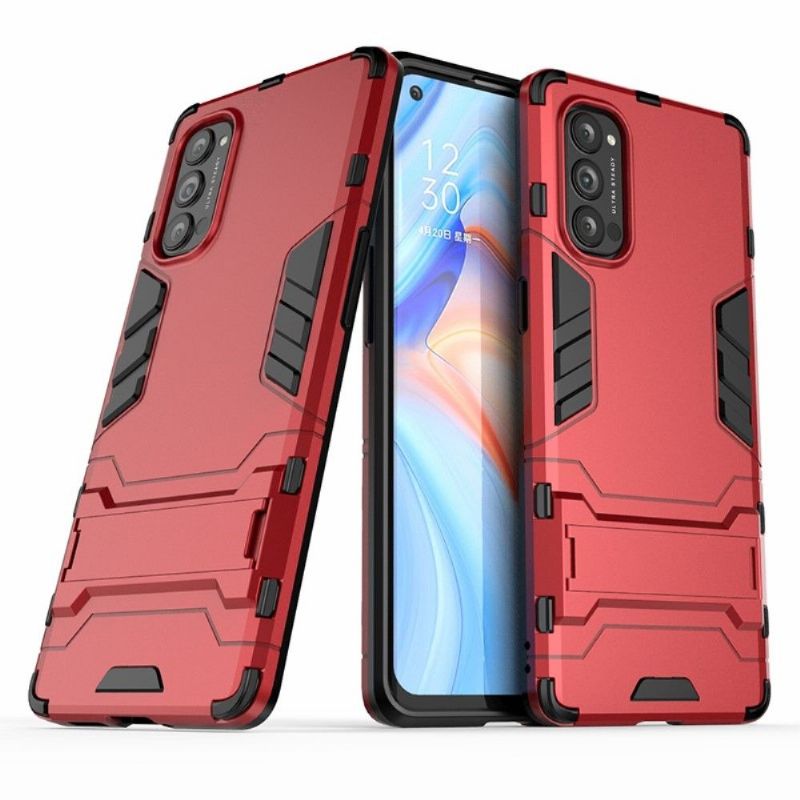 Coque Oppo Reno 4 Pro 5G cool guard antichoc avec support intégré