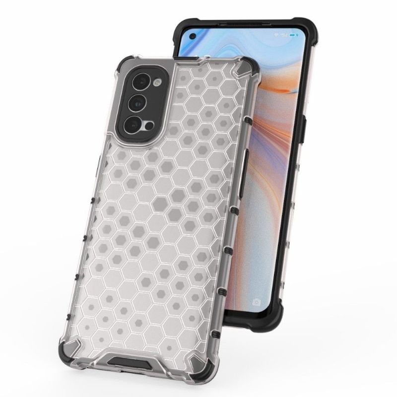 Coque Oppo Reno 4 Pro 5G Design Nid d'abeille