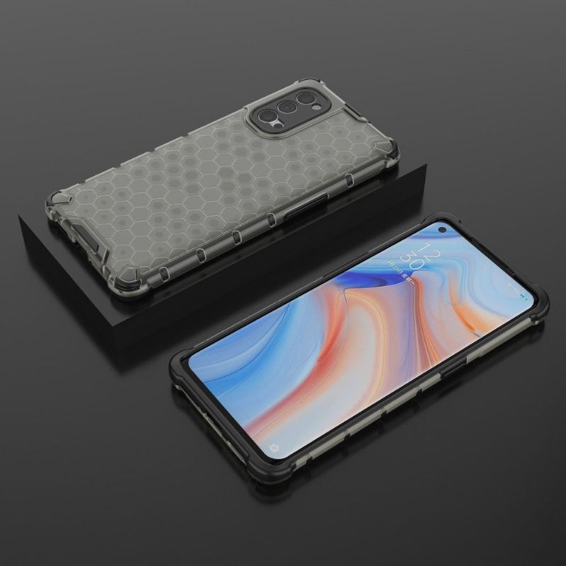 Coque Oppo Reno 4 Pro 5G Design Nid d'abeille