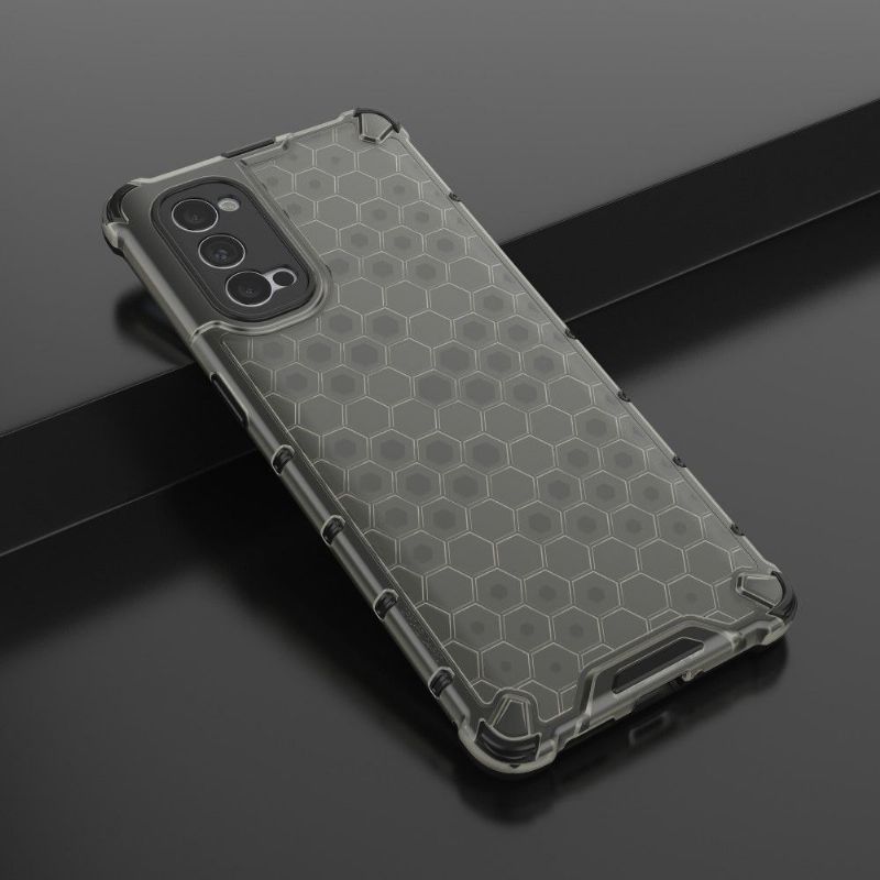 Coque Oppo Reno 4 Pro 5G Design Nid d'abeille