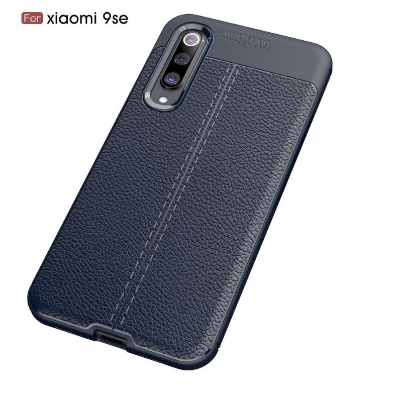 Xiaomi Mi 9 SE - Coque gel finition simili cuir