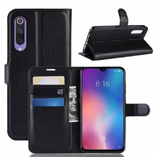 Xiaomi Mi 9 SE - Étui style cuir porte cartes