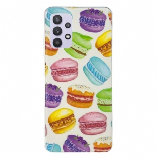 Coque Samsung Galaxy A32 5G Fluorescente Macarons