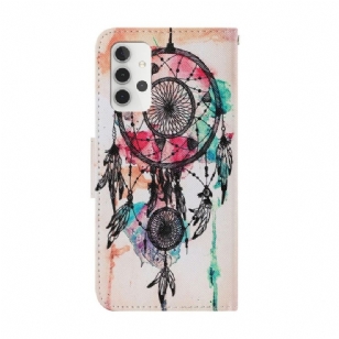 Housse Samsung Galaxy A32 5G Attrape rêves aquarelle