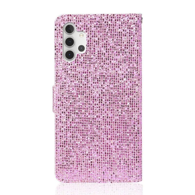 Housse Samsung Galaxy A32 5G Glitter Porte Cartes