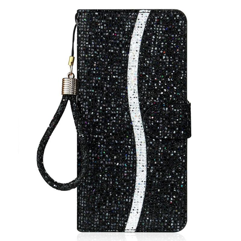 Housse Samsung Galaxy A32 5G Glitter Porte Cartes