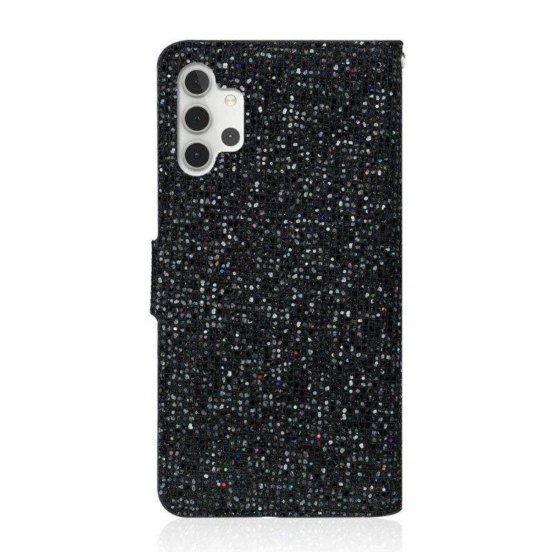 Housse Samsung Galaxy A32 5G Glitter Porte Cartes