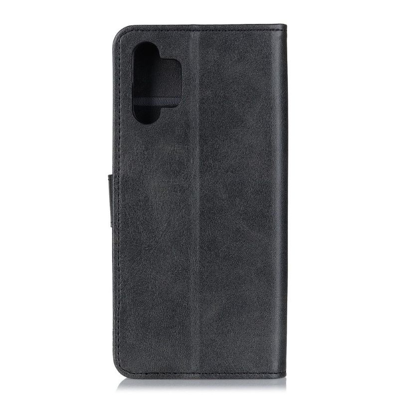 Housse Samsung Galaxy A32 5G Marius effet cuir mat