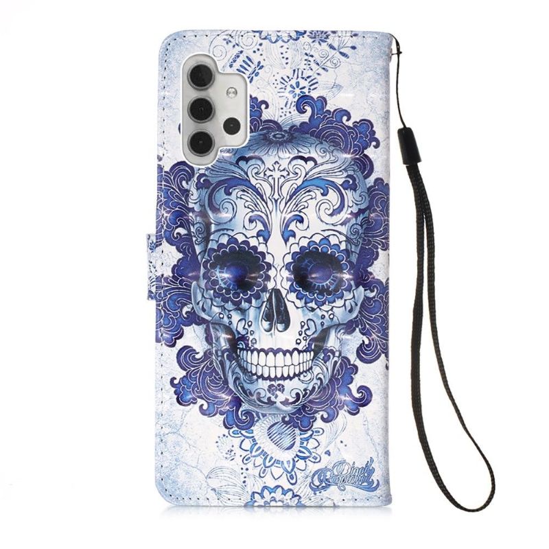 Housse Samsung Galaxy A32 5G motif calavera