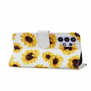 Housse Samsung Galaxy A32 5G Tournesol Fleur