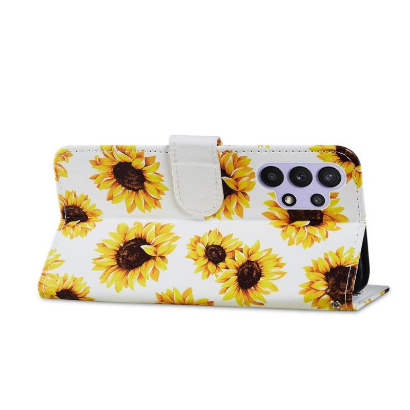 Housse Samsung Galaxy A32 5G Tournesol Fleur