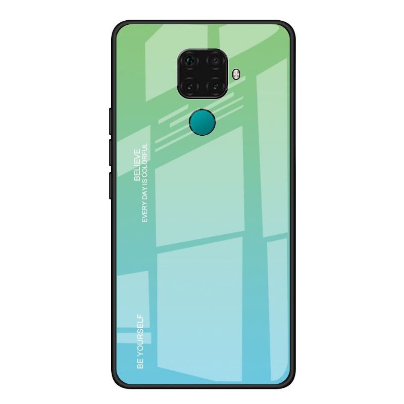 Huawei Mate 30 Lite - Coque dégradé de couleurs