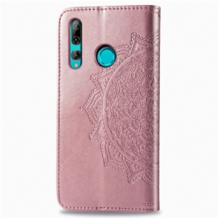 Honor 9X - Housse Mandala Soleil Porte-Cartes