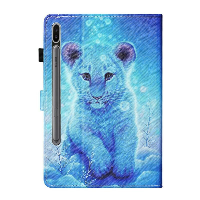 Housse Samsung Galaxy Tab S8 / Tab S7 Bébé Tigre