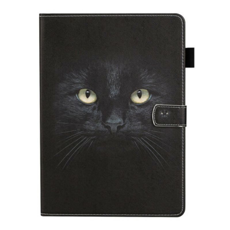 Housse Samsung Galaxy Tab S8 / Tab S7 Chat Noir