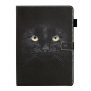 Housse Samsung Galaxy Tab S8 / Tab S7 Chat Noir