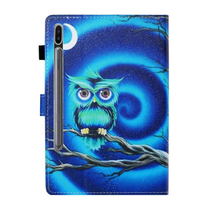 Housse Samsung Galaxy Tab S8 / Tab S7 Drôle de Hibou