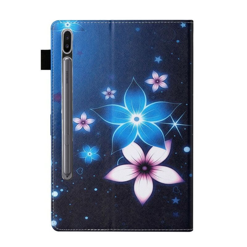 Housse Samsung Galaxy Tab S8 / Tab S7 Florale