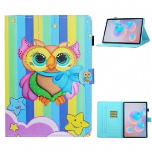 Housse Samsung Galaxy Tab S8 / Tab S7 Hibou Éclaté